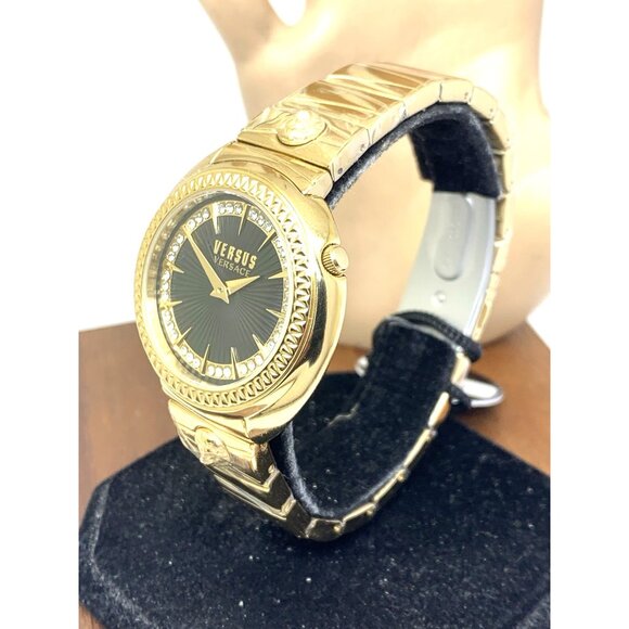 Versus by Versace Women\'s Watch VSPHF2421 Black Dial Gold Stainless Steel 38mm main image 12